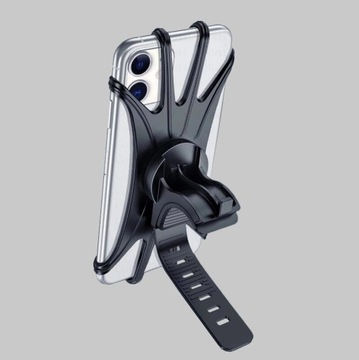 ПРОЧНЫЙ ВЕЛОСИПЕДНЫЙ ДЕРЖАТЕЛЬ ДЛЯ ТЕЛЕФОНА, ВЕЛОСИПЕДНОГО РУЛЯ, СИЛИКОНОВЫЙ, РЕГУЛИРУЕМЫЙ