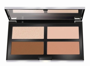 PUPA Milano PUDER PRASOWANY PALETA DO KONTUROWANIA STROBING 002 Medium Skin