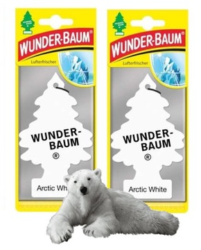 ZAPACH WUNDER BAUM CHOINKA ZAPACHOWA ARCTIC WHITE