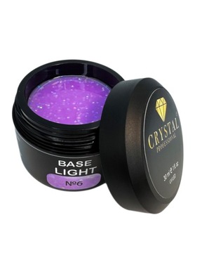 Base Light #6 CRYSTAL PROFESSIONAL Baza Hybrydowa 30ml