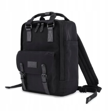 Plecak szkolny miejski outdoor Himawari HM188L na laptopa czarny