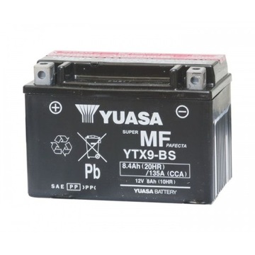 Akumulator Yuasa YTX9-BS