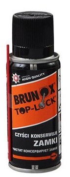 Brunox Top Lock do zamków wkładek kłódek 100 ml