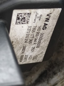 VW Jetta 5C maglownica 1K0 909 144R