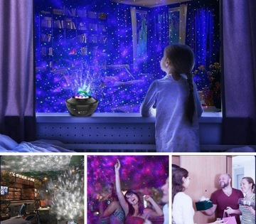 DISCO BALL STARS SKY DISCO ПРОЕКТОР Galaxy Star LED Ночник
