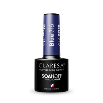 CLARESA BLUE HYBRID ЛАК-СИНИЙ 716 5мл