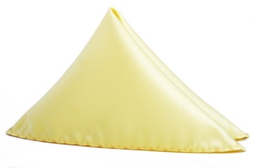 ELEGANCKA ŻÓŁTA POSZETKA Wypustka BUTONIERKA Wzory