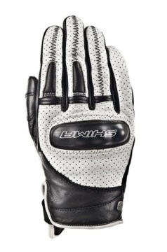 Shima Caliber Мужские белые мотоциклетные перчатки r.M