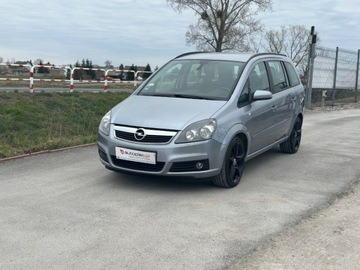 Opel Zafira B 1.8 ECOTEC 140KM 2007 Opel Zafira Raty 1.8 benz 140KM 7 osobowy Klima Alufelga Zarejestrowany G, zdjęcie 3