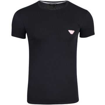 Emporio Armani EA7 KOSZULKA TSHIRT XL SLIM Oryginał 111035 3R512 CZARNY