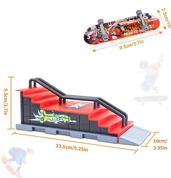 FINGERBOARD TECH DECK СКЕЙПАРК РАМП + СКЕЙТБОРД
