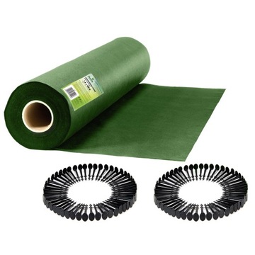 AGROWŁÓKNINA AGROTKANINA 1,6x100m NA CHWASTY UV 100 SZPILEK UV