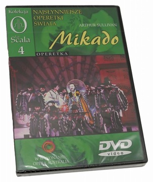 Mikado – Arthur Sullivan, Operetka La Scala 4 DVD
