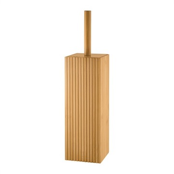 Szczotka toaletowa BAMBOO bambusowa 10x10x37 cm