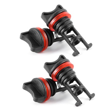 4 шт. Сливные пробки для лодок со стандартной грубой резьбой и полиэтиленовой шайбой для