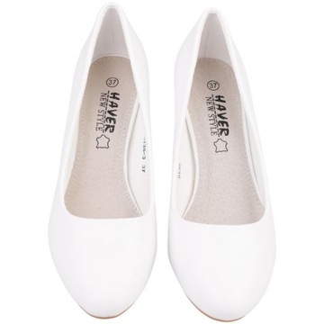 БЕЛЫЕ ЖЕНСКИЕ ТУФЛИ НА ВЫСОКОМ КАБЛУКЕ, ЭЛЕГАНТНАЯ ОБУВЬ, ВНУТРИ ЭКО-КОЖА