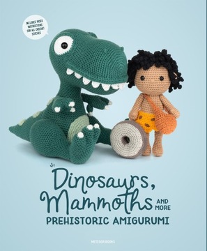 Książka ze wzorami Dinosaurs, Mammoths and More...