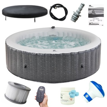 SPA OGRODOWE z HYDROMASAŻEM MSpa DMUCHANE 6os. SPA COMFORT OTTOMAN