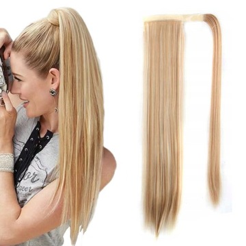 KOLORY doczepiany KUCYK kitka 55 cm jak NATURALNE