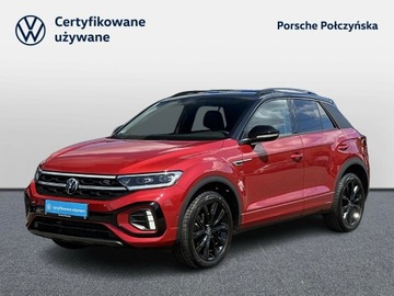 Volkswagen T-Roc I SUV Facelifting 1.5 TSI ACT 150KM 2022 Volkswagen T-Roc 1.5 TSI 150KM R-Line DSG, Salon P