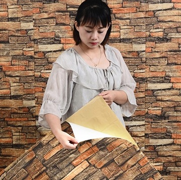 3D САМОКЛЕЯЩИЕСЯ СТЕНОВЫЕ ПАНЕЛИ КИРПИЧНЫЕ ОБОИ #4