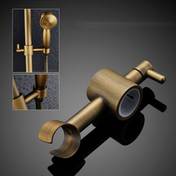 Ретро-колонка для душа с тропическим душем