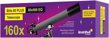 Телескоп Levenhuk Blitz 80 PLUS