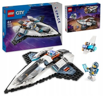 KLOCKI LEGO CITY MIĘDZYGWIEZDNY STATEK KOSMICZNY PREZENT DLA 6,7,8 LATKA