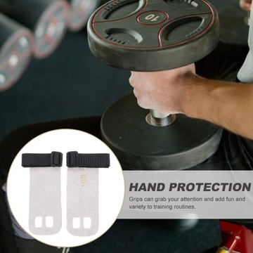1 пара гимнастических захватов для поднятия тяжестей.