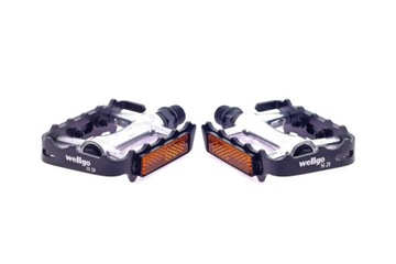 ВЕЛОСИПЕДНЫЕ ПЕДАЛИ AZIMUT WELLGO M20 ALU ПЛАТФОРМА