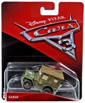 Pojazd Mattel FJH95 Sarge Cars 3