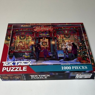 Puzzle 1000 CHRISTMAS ekstra jakosć RAZ SKŁADANE DREWNIANE