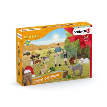 SCHLEICH 98272 KALENDARZ ADWENTOWY 2021 WILD LIFE