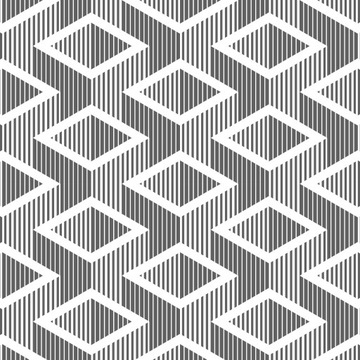 TAPETA GEOMETRYCZNA ROMBY LINIE ILUZJA 3D 5339al