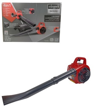 Пылесос Scheppach LBH2600P с измельчителем + воздуходувкой для мешков 50 л.