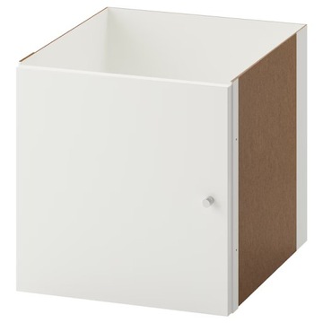 IKEA wkład z drzwiami KALLAX 33x33cm POŁYSK BIAŁY