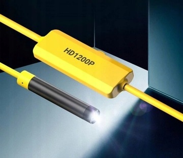 ЭНДОСКОП WIFI ИНСПЕКЦИОННАЯ КАМЕРА USB FHD 1200p 8 мм