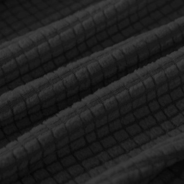 Pokrowiec Futon bez ramienia Zmywalny Slipcover Pyłoszczelny pokrowiec na sofę Czarny