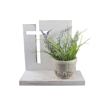 Doniczka na kwiaty wrzosy 13 cm nagrobna na pomnik