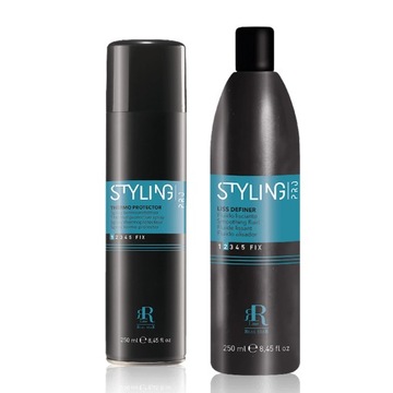 RR LINE STYLING PRO SPRAY TERMO-OCHRONNY 250 ml + FLUID WYGŁADZAJĄCY 250 ml