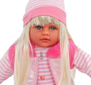 Кукла, как жив, говорит и поет в польском ребенке 60 см.