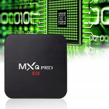 SMART TV BOX MXQ PRO 16 ГБ 4K 1+8 ГБ ANDROID 11.1 WIFI 5G МЕНЮ PL HDMI USB SD