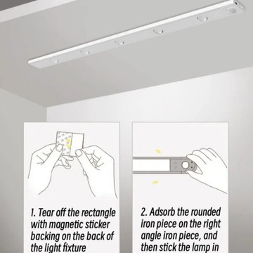 20 30 40 50 см ночник датчик движения свет беспроводной USB под шкафом