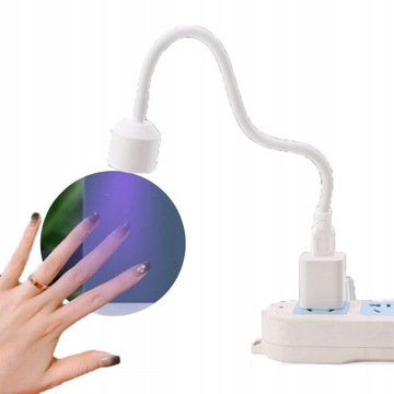 LAMPA UV DO PAZNOKCI MINI LED przenośny USB