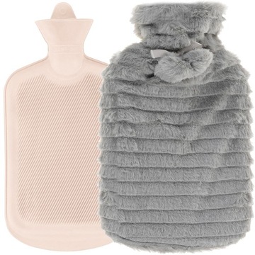 PLUSZOWY TERMOFOR GUMOWY W POKROWCU PLUSZ 2000 ML