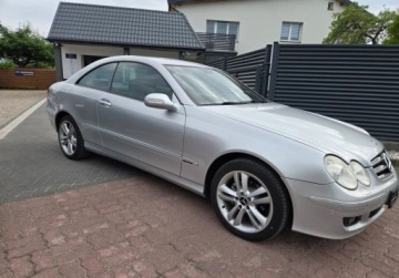 Mercedes CLK W209 Coupe C209 1.8 (200 Kompressor) 163KM 2006 Mercedes-Benz CLK Polskie tabliceZarejestrowany Bardzo dobrym stanie, zdjęcie 6