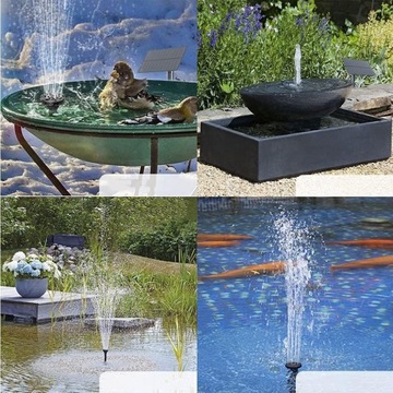 СОЛНЕЧНЫЙ ФОНТАННЫЙ НАСОС ДЛЯ КУПКИ ДЛЯ ПТИЦ СОЛНЕЧНЫЙ ВОДЯНОЙ НАСОС ДЛЯ ПРУДА