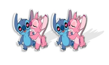 Kolczyki Dziecięce Stich Disney Lilo & Stitch Sztyfty