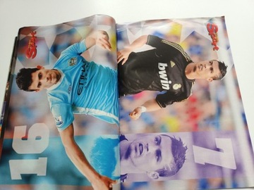 Bravo Sport 2011 12 наклеек, 14 постеров ФК Барселона Месси Левандовски