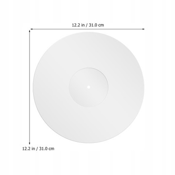Mata gramofonowa Mata do nagrywania winylu Akrylow